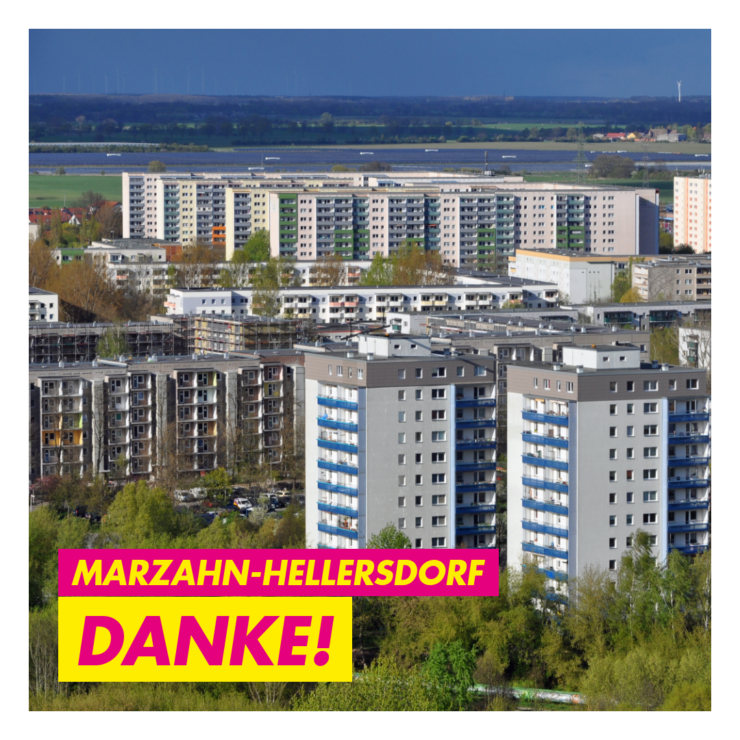 Kachel: Danke Marzahn-Hellersdorf