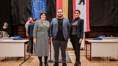 Das Foto zeigt die Mitglieder der Fraktion