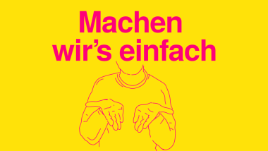 machen wir es einfach